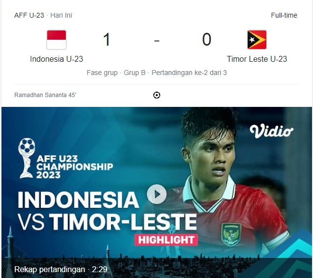 Indonesia vs Timor Leste U23 Pertarungan Sepak Bola yang Menarik