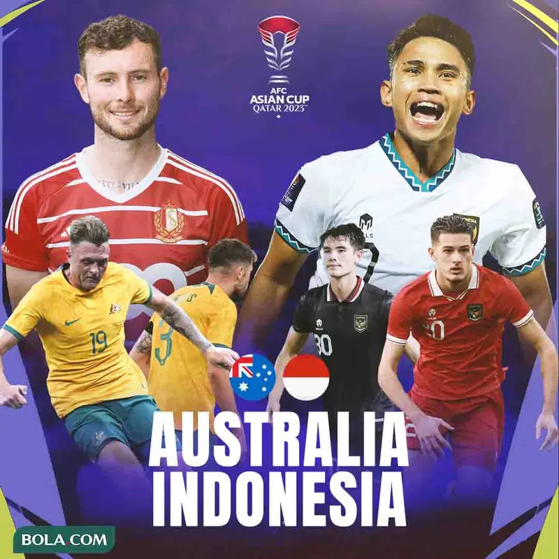 Rating Pemain Tim Nasional Sepak Bola Australia vs Timnas Indonesia