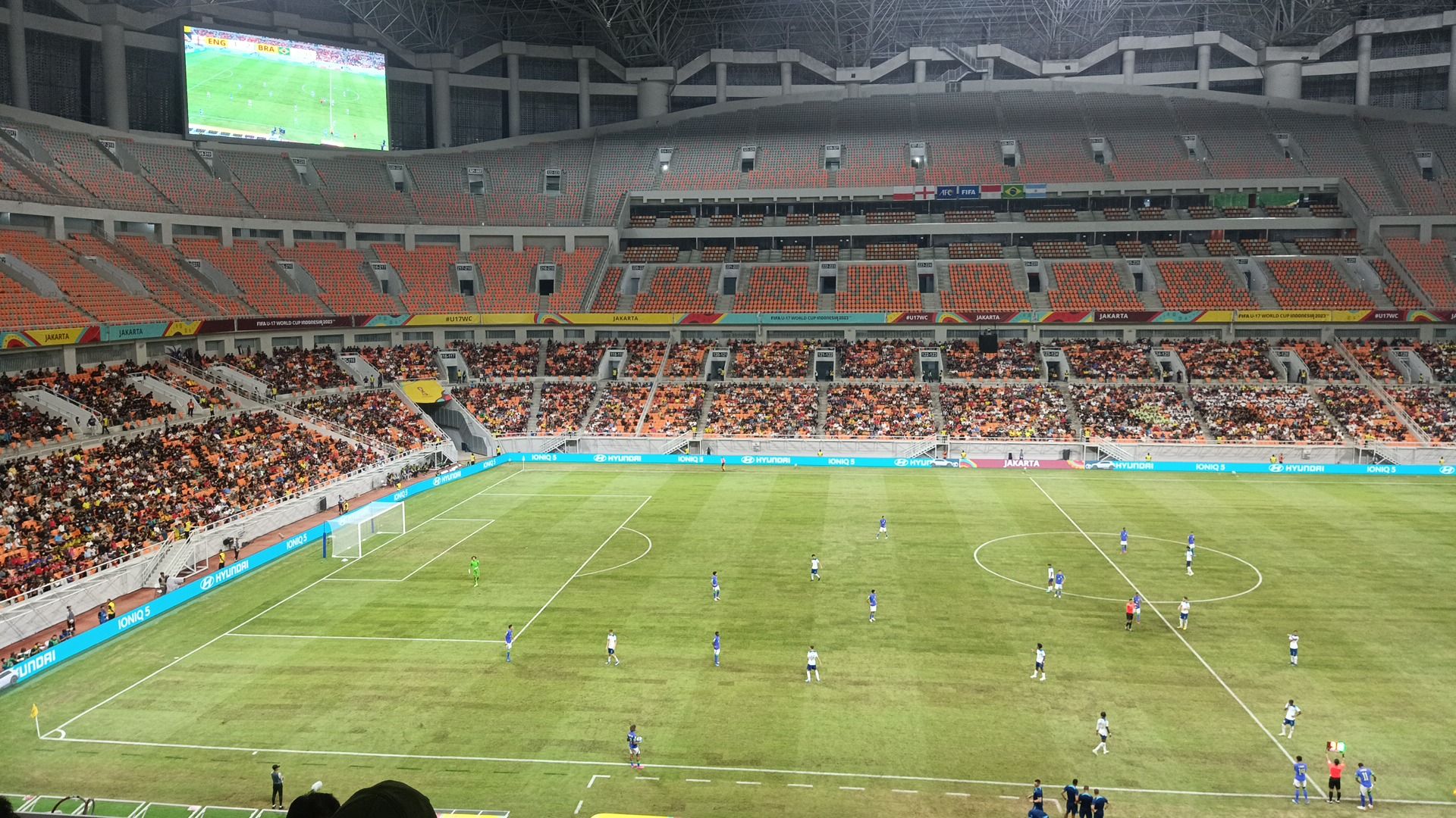 Susunan Pemain Tim Nasional Sepak Bola U-17 Inggris vs Tim Nasional Sepak Bola U-17 Brasil